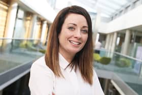 Co-Down headquartered GRAHAM has achieved PAS 2080 verification, the globally recognised standard for managing carbon in buildings and infrastructure. Pictured is Lianne Taylor, head of environmental sustainability at Graham