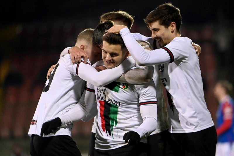 Glentoran played 22 home league games in 2023 under three different managers (Mick McDermott, Rodney McAree and Warren Feeney) with the obvious highlight a 4-0 triumph over rivals Linfield, which helped them compile their 42 points