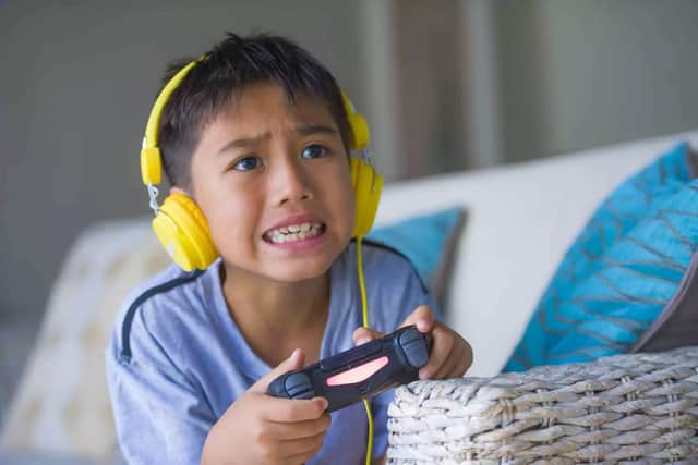 Playing video games can be fun and even educational for your child, but excessively long hours engaged in the activity can lead to health problems