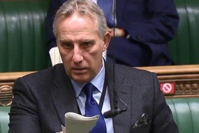 Ian Paisley highlighted the benefits of the Union in his Commons remarks