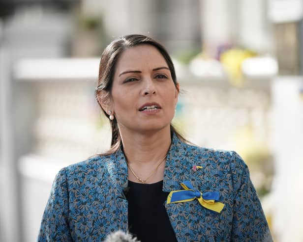Former Home Secretary Priti Patel has urged the government to re-open the Windsor Framework