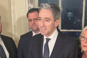 New Fine Gael leader Simon Harris at the Royal Irish Academy in Dublin on Monday. He has been described as a lightweight who changes his clothes to suit the political season. Photo: Cillian Sherlock/PA Wire