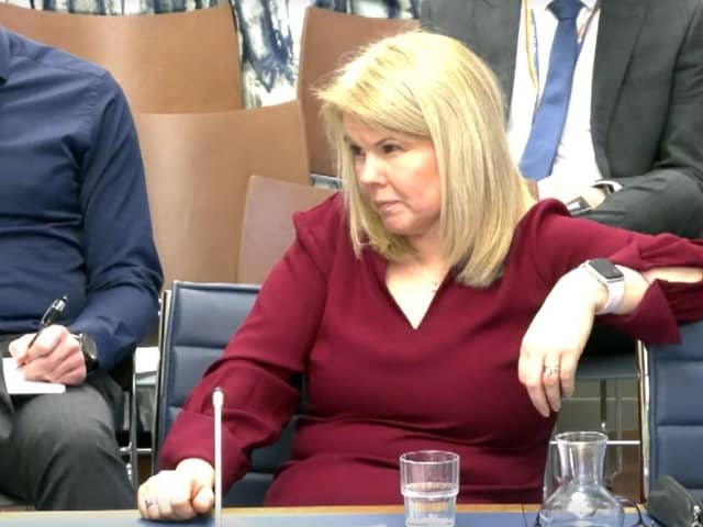 The NI Water CEO Sara Venning gave evidence to Stormont's Infrastructure Committee today.