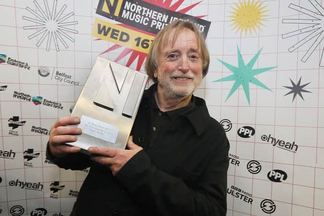 Barry Devlin of Horslips was awarded the Oh Yeah Legend Award at the glittering ceremony