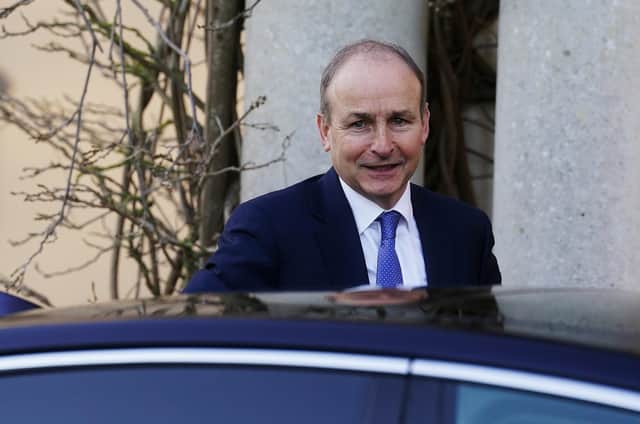 Micheal Martin said everybody 'is entitled to have their perspectives on the future constitutional position of Northern Ireland'