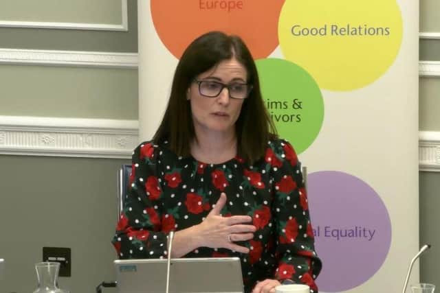 Alliance MLA Paula Bradshaw has proposed legislation to regulate the display of flags and emblems in public spaces in Northern Ireland.