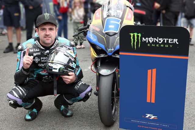 Michael Dunlop has won a record 33 races at the Isle of Man TT
