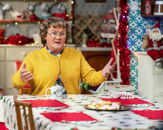 The Christmas special sees the usual wise-cracks from Agnes (Brendan O'Carroll)