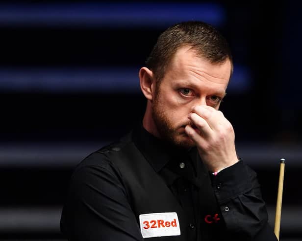 Mark Allen is yet to show his best form at the Crucible as he starts his campaign against qualifier Robbie Williams