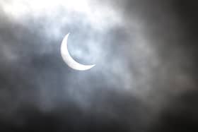   The solar eclipse has generated “excitement” in Co Armagh as families gathered to observe the “remarkable astronomical event”  