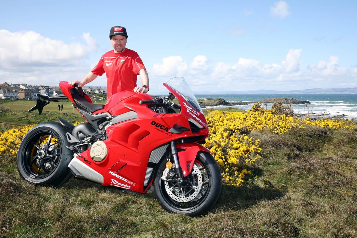 The Carrickfergus man has confirmed his machine of choice for the Supersport races at NW200