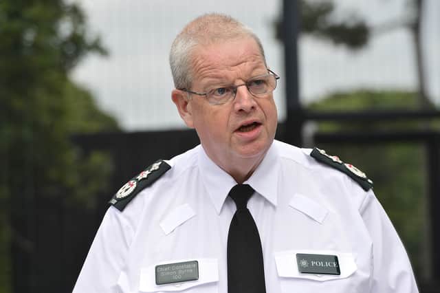 Simon Byrne yesterday resigned as chief constable with immediate effect. The Superintendents’ Association of Northern Ireland (SANI) said the decision of Mr Byrne to resign ends a period of "worrying uncertainty and great disquiet" within the service, with its president, Chief Superintendent Anthony McNally, adding that they are committed to  continuing to deliver "professional policing services for the entire community"