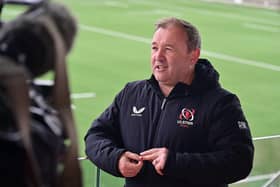 Ulster head coach Richie Murphy has a good rapport with attack coach Mark Sexton. (Photo by Arthur Allison/Pacemaker Press)