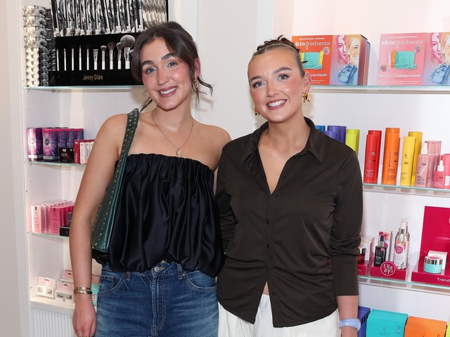Emily Hanna and Emer Melville pictured at the opening of the new Bellamianta store.