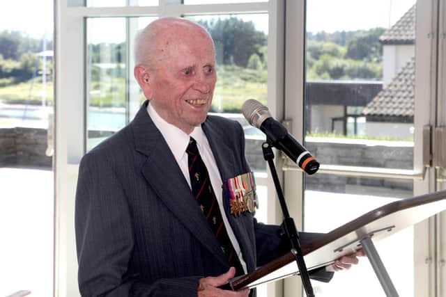 Mr Norman Irwin of Coleraine, who has died at the age of 107, has been praised by the NI Veterans Commission and Royal British Legion (photograph posted online by grandson Chris Irwin)