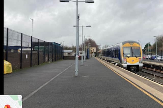 Ballymena train station