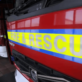 Emergency services were called to a collision in Aghagallon