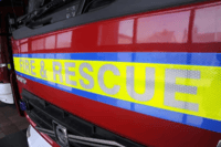 Emergency services were called to a collision in Aghagallon