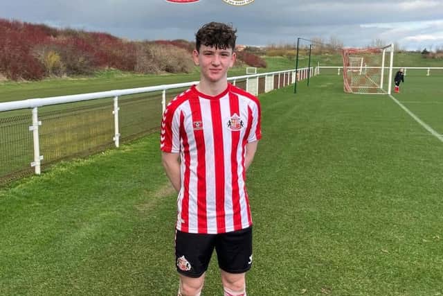 Glentoran teenager Adam Nelson has joined Sunderland. (Photo by Glentoran FC Academy)