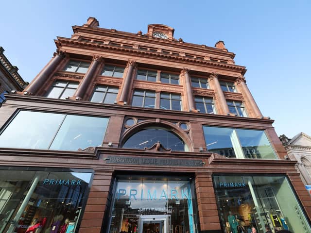 The  Primark store at The Bank Buildings, Belfast.