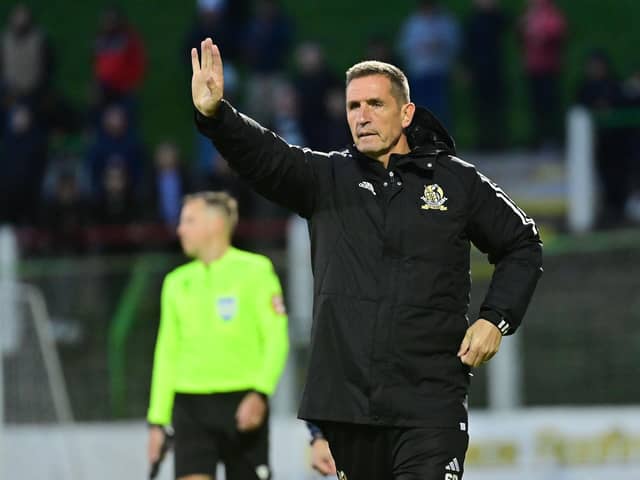 Crusaders boss Stephen Baxter. (Photo by Pacemaker)