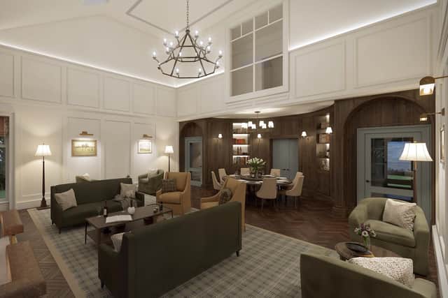 Northern Ireland’s newest five-star hospitality venue, Dunluce Lodge, has unveiled The Stookan, its private annex. Pictured is CGI imagery offering a sneak peak of what The Stookan will look like in Portrush