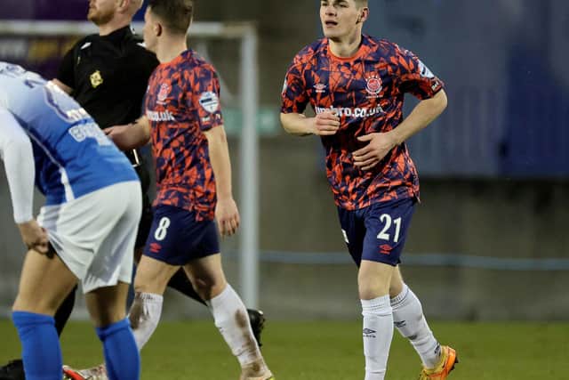 Max Haygarth (21) has agreed a new one-year deal at Linfield