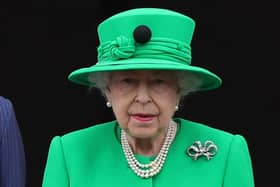 Queen Elizabeth II pictured in June 2022, appearing on the balcony of Buckingham Palace during celebrations of her platinum jubilee. Photo: Chris Jackson/PA Wire