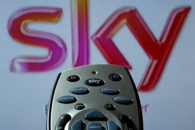Undated file photo of a Sky HD TV remote control. Photo: Chris Radburn/PA Wire