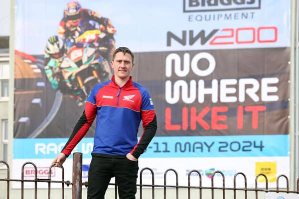 Dean Harrison visited the north coast recently and joined NW200 race chief Mervyn Whyte as they inspected the course ahead of the event in May