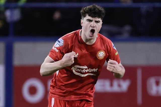 Barney McKeown is among a group of players leaving Portadown