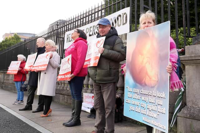 Anti-abortion and pro life organisation The Society For The Protection Of The Unborn Child started a legal challenge last October regarding Northern Ireland's new abortion laws.  Picture by Jonathan Porter/PressEye