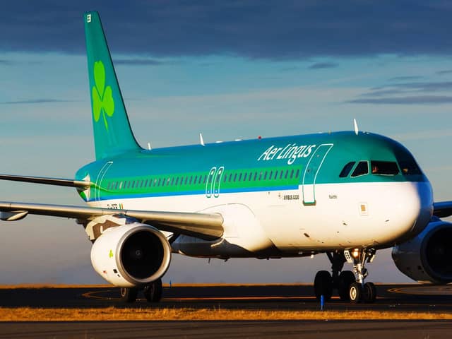 General view od an Aer Lingus aircraft