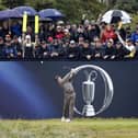 Northern Ireland's Rory McIlroy tees off the 8th during day four of The Open at Royal Liverpool, Wirral. PIC: Richard Sellers/PA Wire.