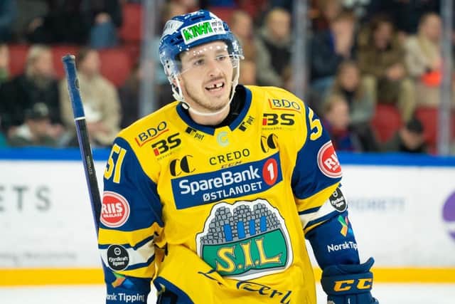 Miles Gendron has joined the Belfast Giants for the upcoming season. Picture: Storhamar Hockey