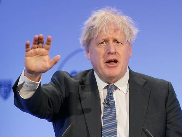 Boris Johnson who is resigning as an MP after accusing a Commons investigation into whether he misled Parliament over partygate of attempting to "drive me out", the former prime minister said in a statement