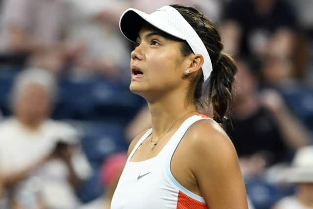 Emma Raducanu, who was forced to retire hurt from her second-round match at the ASB Classic in New Zealand after rolling her ankle 11 days before the start of the Australian Open.