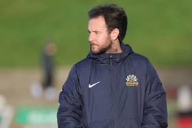 Glenavon manager Stephen McDonnell. (Photo by David Maginnis/Pacemaker Press)