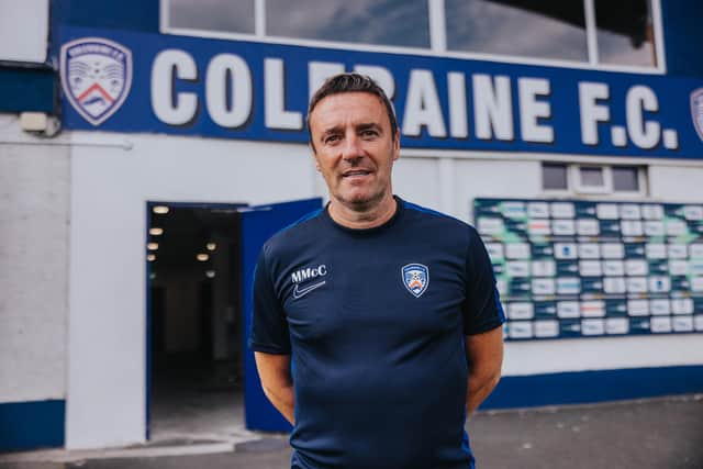 Marty McCann, who has been appointed first-team coach at Coleraine. Picture: David Cavan/Coleraine FC