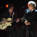 Bob Dylan performs on stage (Image: Kevin Mazur/WireImage)