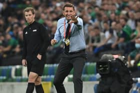 Northern Ireland Manager Ian Baraclough has been sacked after a poor run of results. Pic Colm Lenaghan/Pacemaker