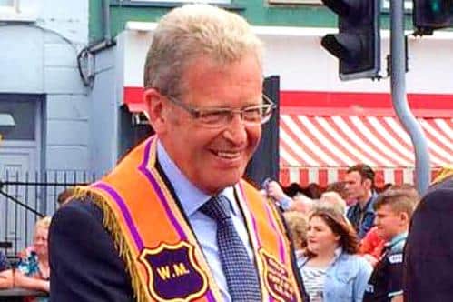 Wallace Thompson says he has no regrets about voting against the Good Friday Agreement in 1998