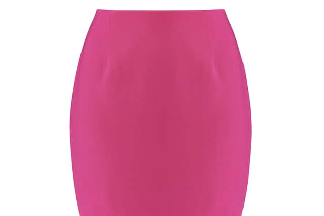 Nadine Merabi Faye Hot Pink Mini Skirt, £150, available from Nadine Merabi.