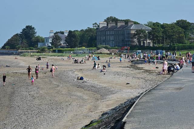 Seapark Beach in Holywood.