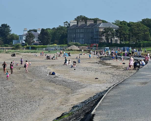 Seapark Beach in Holywood.