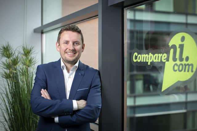 A new survey by CompareNI.com has found that 94% of drivers in Northern Ireland don’t plan on switching to an electric car in 2024.. Pictured is Ian Wilson, managing director of CompareNI.com