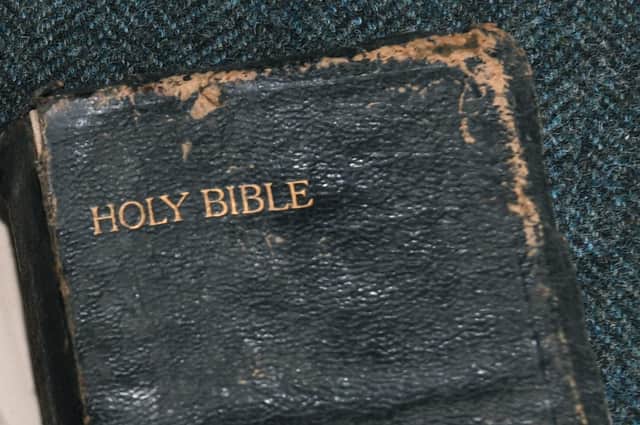 The CPS said some texts in the Bible are not appropriate in modern society