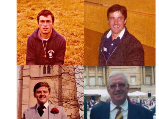 Photo issued by the South East Fermanagh Foundation (SEFF) of  (clockwise from top left) Robert Huggins, Thomas Agar, Clive Aldridge, and Peter Gallimore, who were targeted in an IRA car bomb attack in Enniskillen in 1984. The families of the four off-duty soldiers targeted in an IRA bomb after a fishing trip on Lough Erne will make an emotional return to Co Fermanagh on the 40th anniversary of the attack