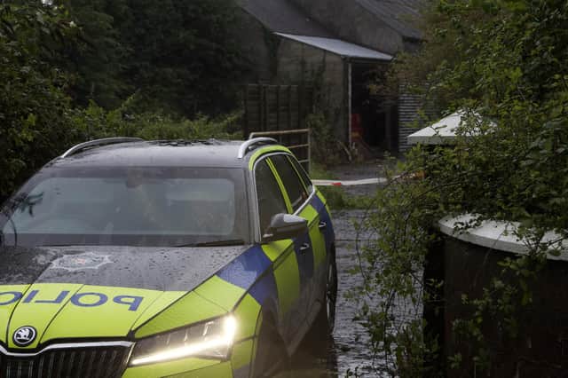 The circumstances surrounding the deaths of a man and a woman at a property in County Down are being investigated by the Police Service of Northern Ireland (PSNI). The bodies were found at a property on Greenan Road, between Burren and Newry.
