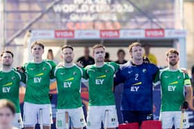 Ireland's men will compete in the World Cup later this month. (Photo by WORLDSPORTPICS via Hockey Ireland)